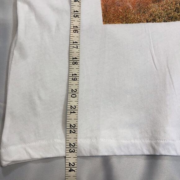 NWT Wildfox White Rainbow Coast KeKe T Shirt Graphic Print Relaxed Fit Baby Soft - Picture 7 of 16